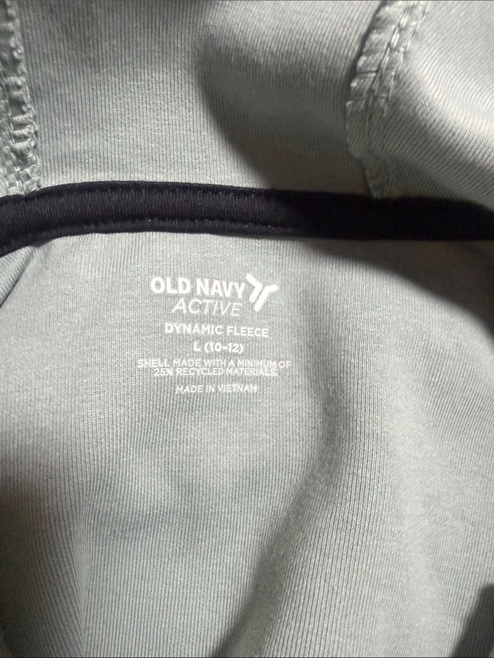 Boy’s Light Sage Hooded Jacket with Zip Pockets